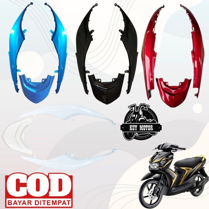 Terlaris Body Samping Belakang Motor + Tutup Mio Soul Gt 115 2012 - 2014