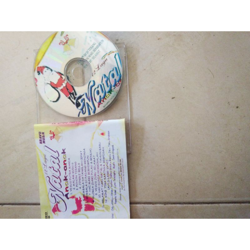 VCD lagu natal