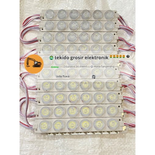 Lampu LED Module 6 Watt 24 Volt / LED Modul 6 Mata Besar 13620-W6