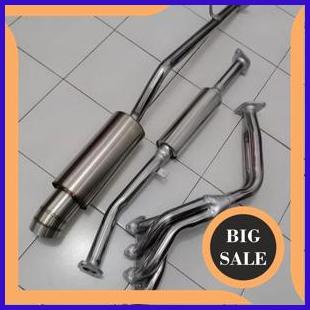 Knalpot JS Racing Titan Full System Jimny Katana PNP 1M4R23 last stok