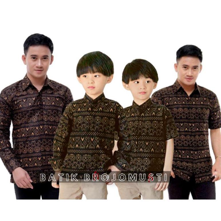{PKJ.15Ma23ᶠ} Kemeja Batik Anak - batik anak - baju batik anak laki laki umur 2-12 tahun hem batik a