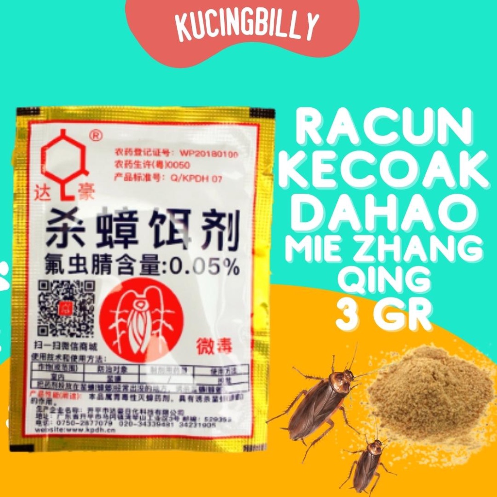 Racun kecoa dahao mie zhang qing