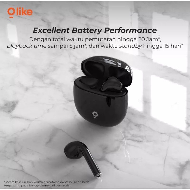 HEADSET BLUETOOTH TWS OLIKE T101 GARANSI 1 TAHUN PROMO SEN