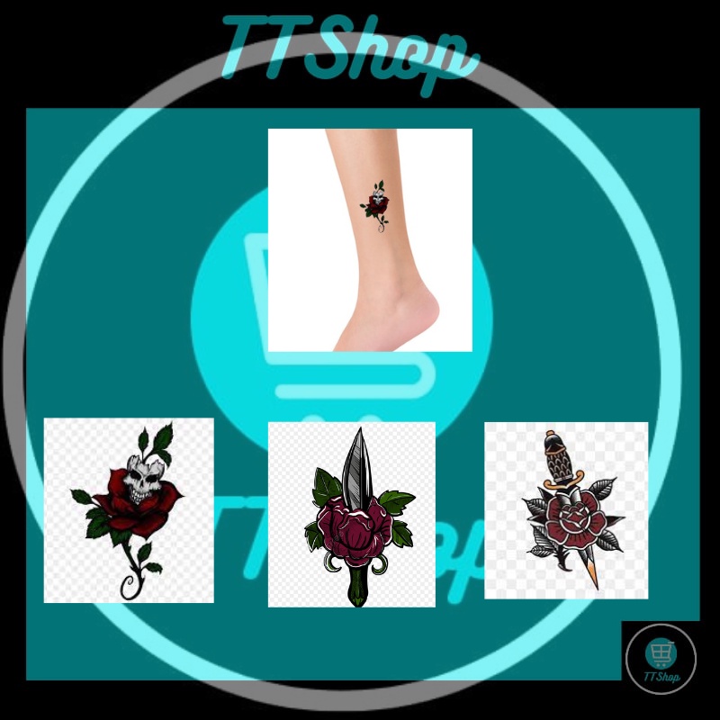 Tato tamporer tahan lama dan ori gambar mawar tapi tidak tahan 1 bulan dan 1 tahun namum tahan air ,