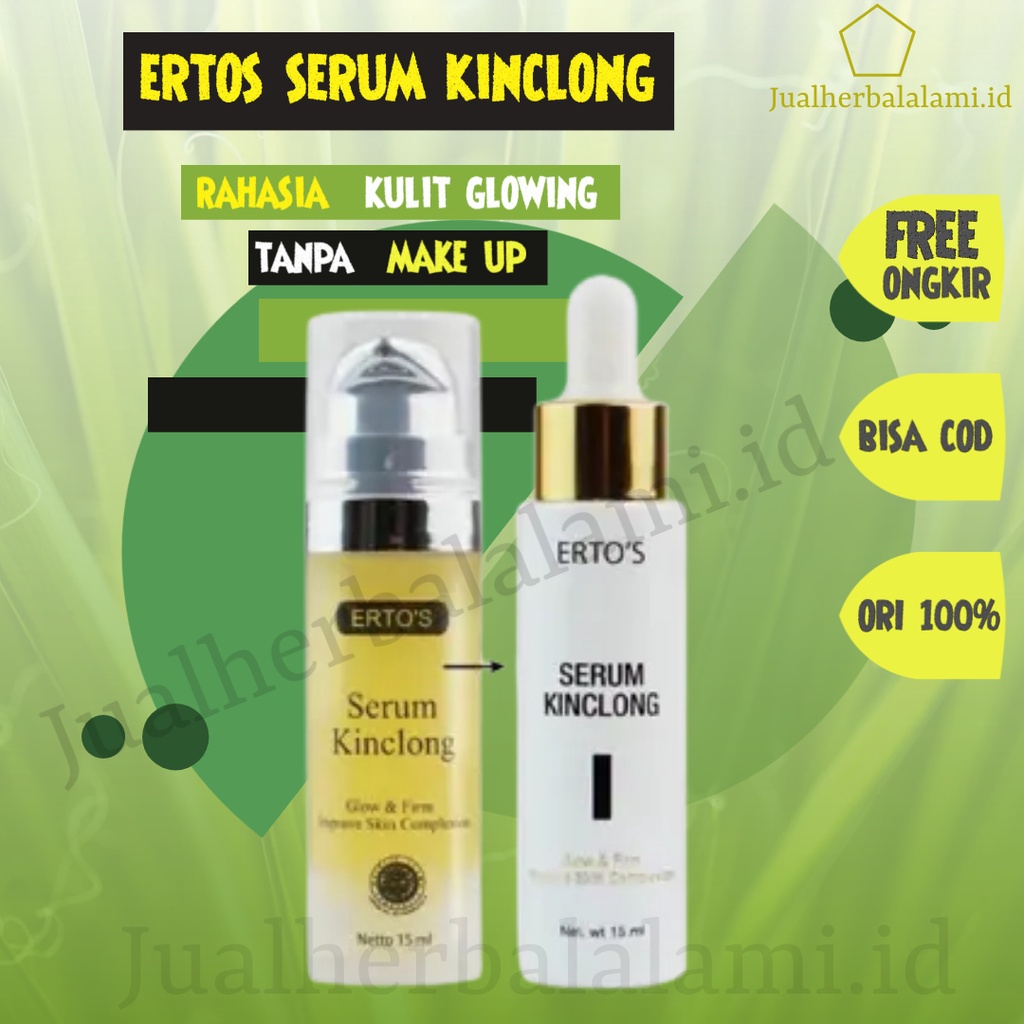 Ertos Serum Kinclong Serum Wajah Glowing