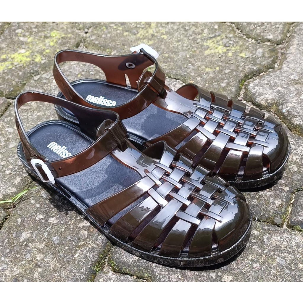 MELISSA POSSESSION SHOES SEPATU SANDAL KARET WANITA SANTAI KEKINIAN TERBARU - MELISSA POSSESSION TRANSPARANT