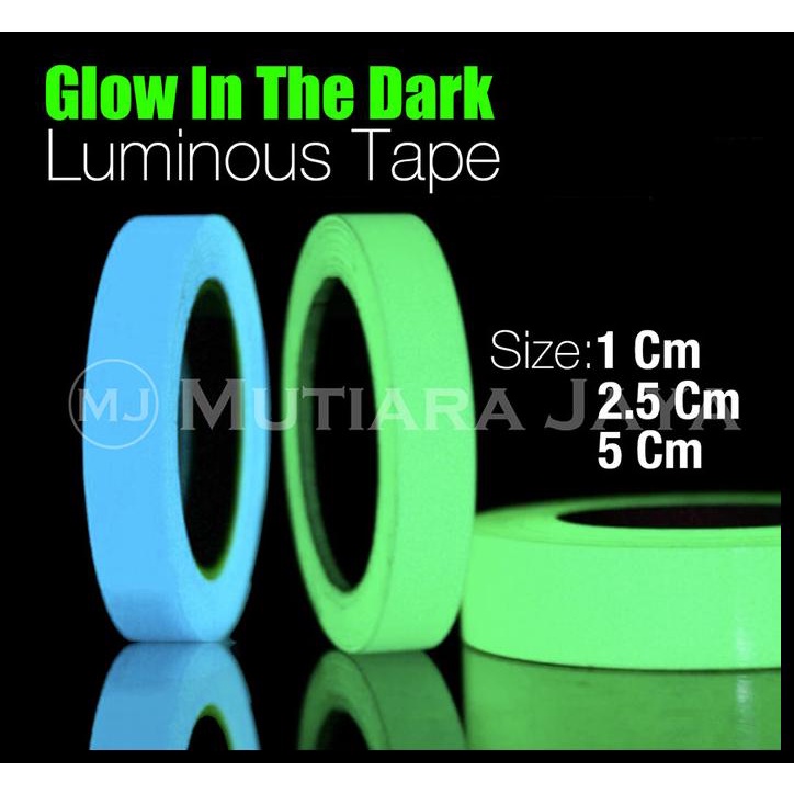 

Lakban Glow In The Dark Tape Selotip Fosfor Luminous Sticker Stiker