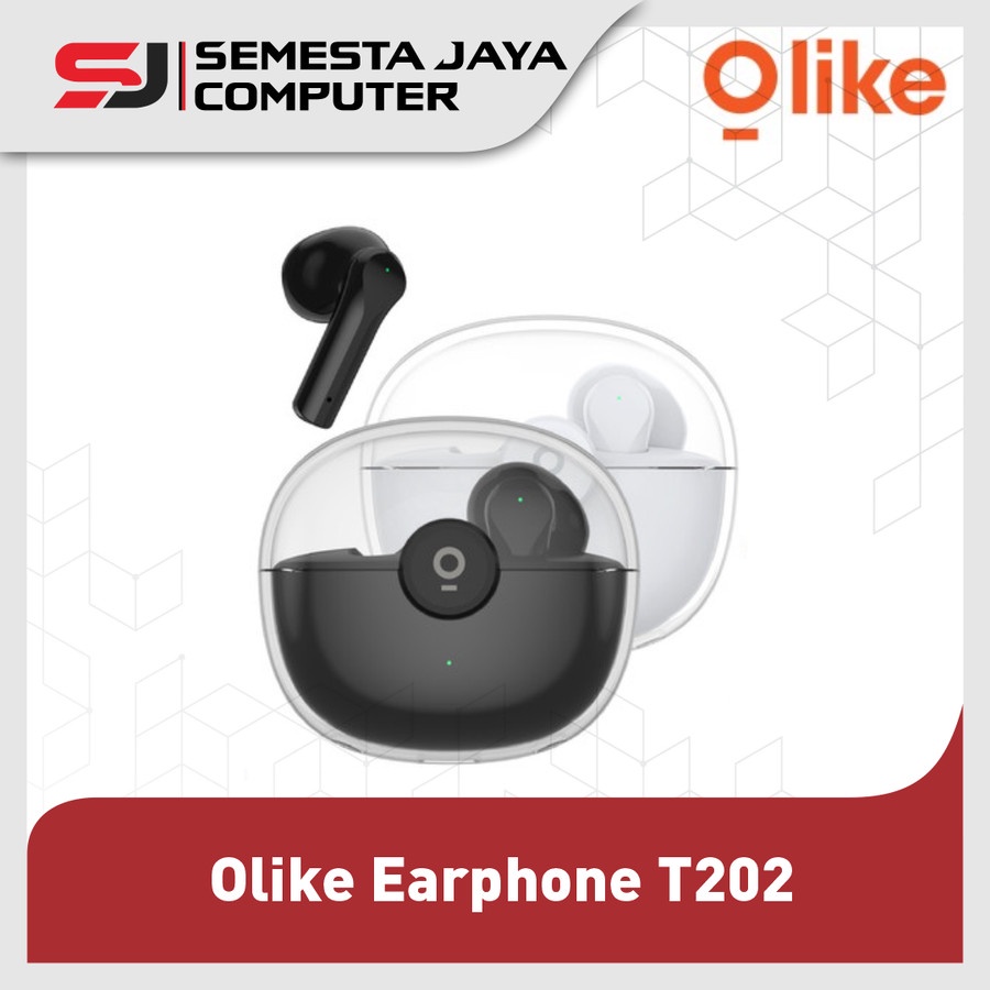 Olike Earphone T202 Wireless Earphone Earbuds TWS - Garansi Resmi