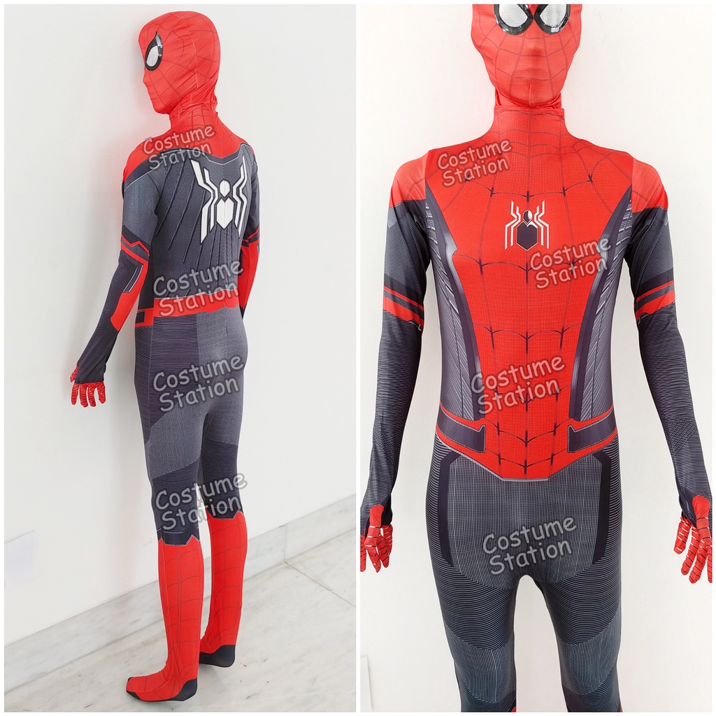 Kostum Spiderman Far From Home ML/Costume Superhero marvel pria dewasa