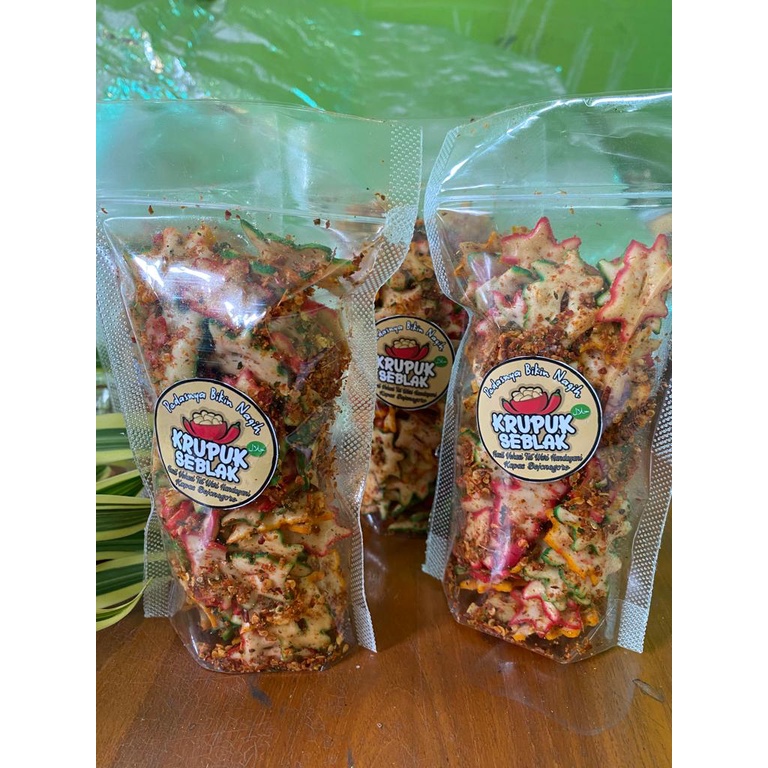 

krupuk seblak pedas