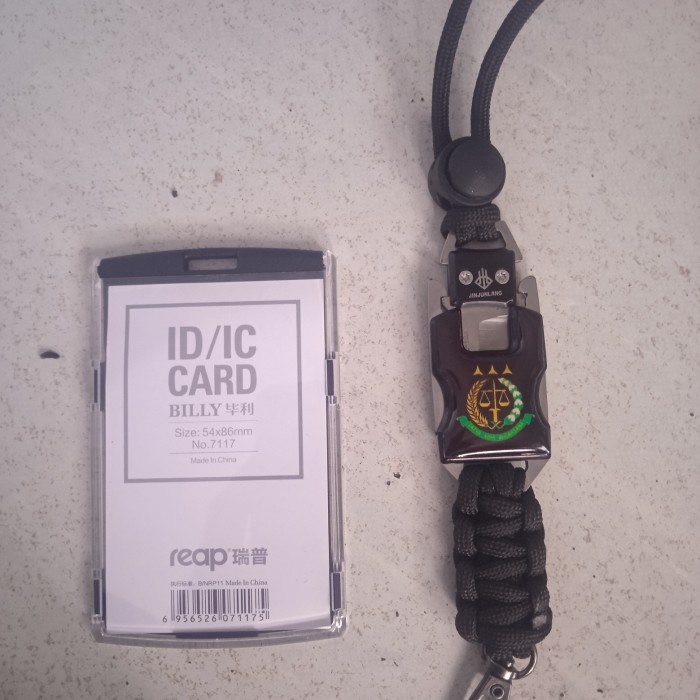 

Terlaris Lanyard Id Card Tactical Mini Knife Logo Kejaksaan
