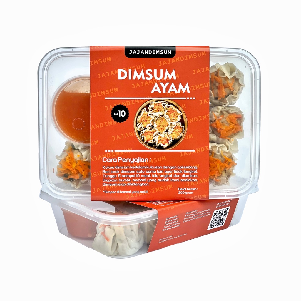 

Dimsum Ayam Original Dengan Sambal Bangkok