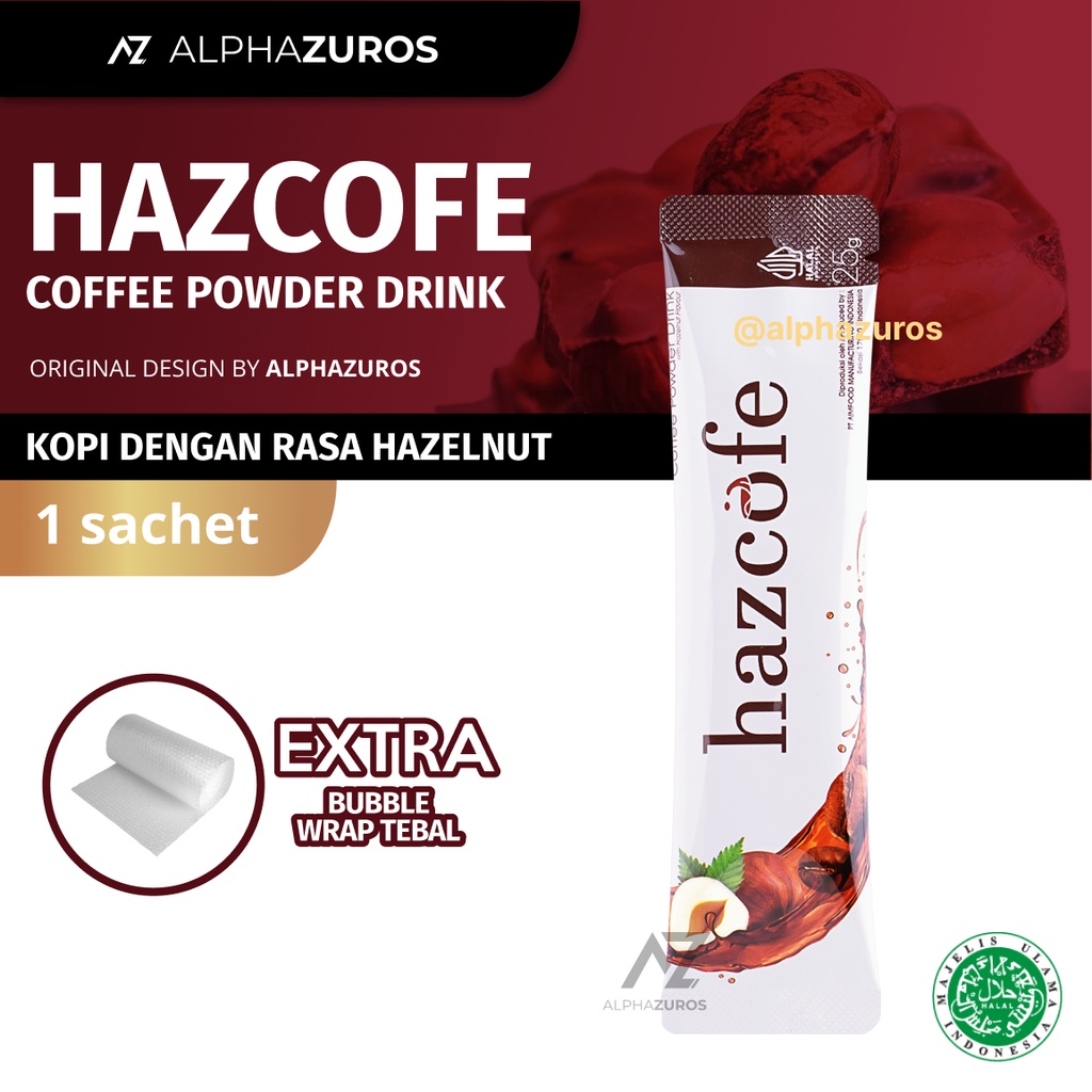 

HazCofe Original K-Link (1 Sachet) Kopi Serbuk dengan Biji Kopi Robusta pilihan Ekstrak Hazelnut dan Gula Aren dengan Olahan Teknologi yang Canggih By Alphazuros K-Link Official Store K-Link Original Store Attauri