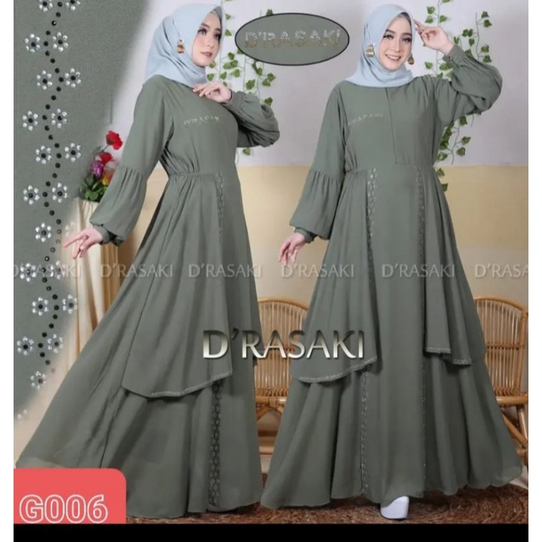 gamis lebaran gamis syar'i gamis d'four d'rasaki