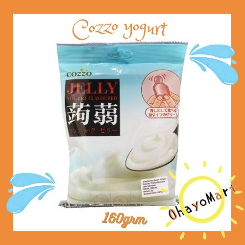 Cozzo Jelly Agar Rasa Yogurt / Konnyaku Jelly Rasa Yogurt 160grm