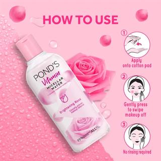 POND'S VITAMIN MICELLAR WATER BRIGHTENING ROSE/N008481