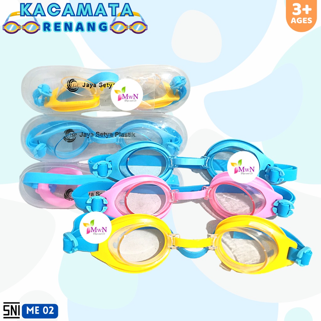 MWN Kacamata Renang Anak Swim Goggles ME02