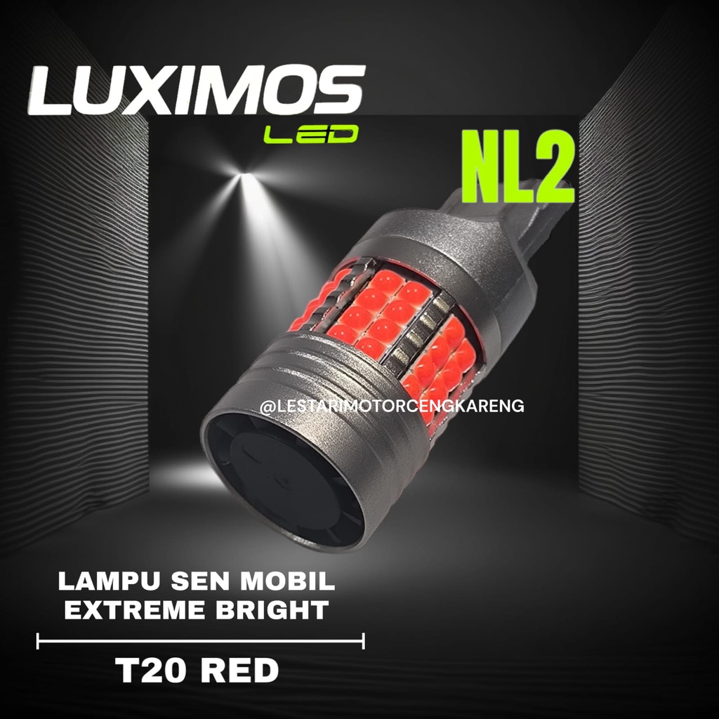 LAMPU STOP LED REM DAJJAL EXTREME BRIGHT T20 LUXIMOS NINE NL2 48 TITIK