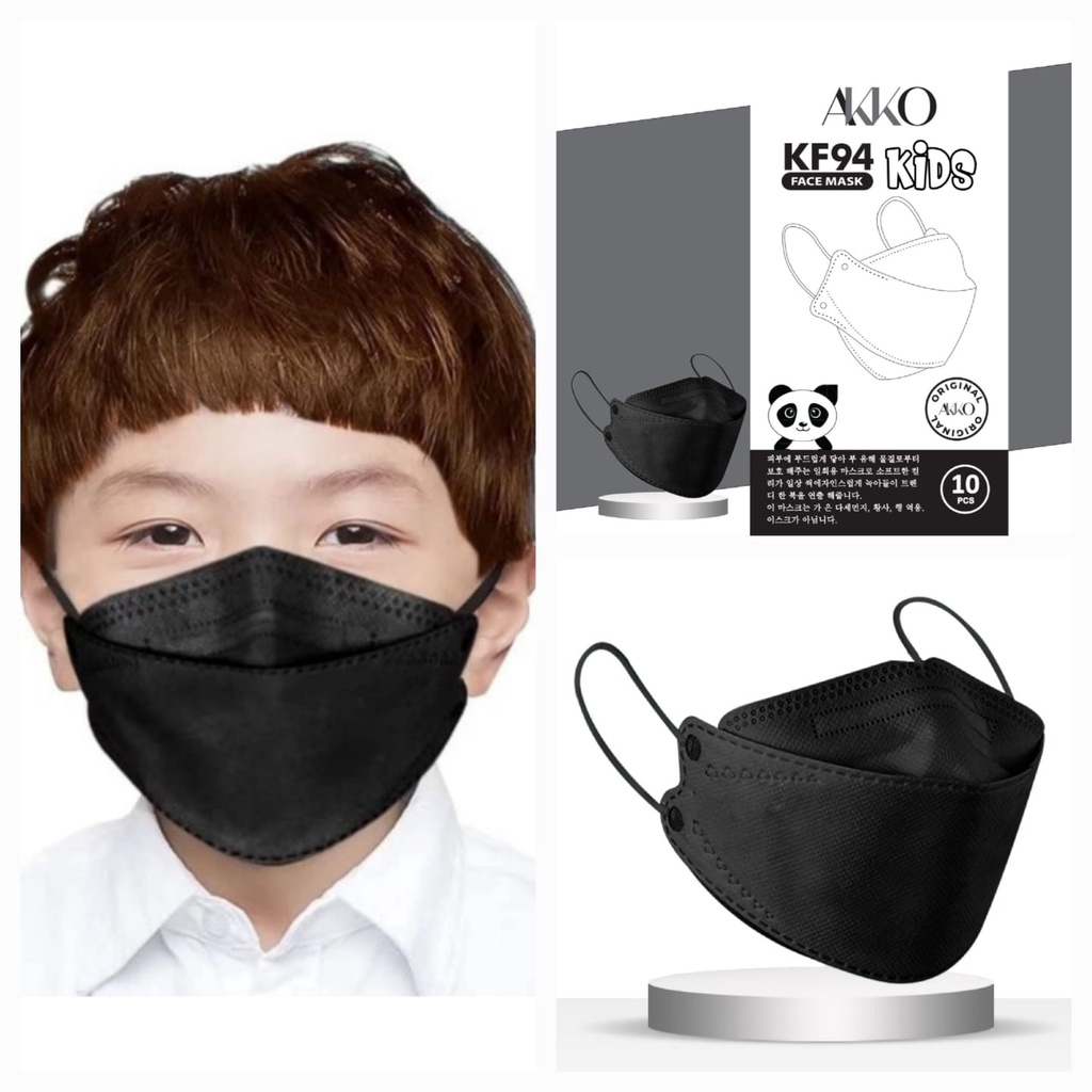 MASKER KF94 ANAK ISI 10 PCS TEBAL 4 PLY PREMIUM COLOR SERIES ORIGINAL