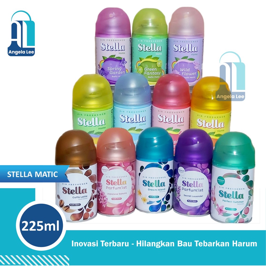 Pengharum ruangan otomatis Stella Matic Refill 225ml