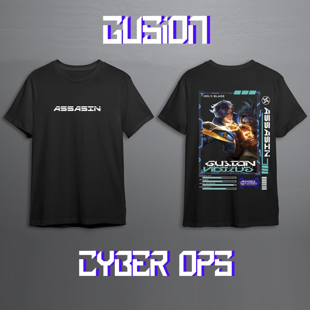 KAOS HERO MOBILE LEGEND GUSION FIGHTER FULL SKIN KEREN // KAOS MLBB // KAOS ML