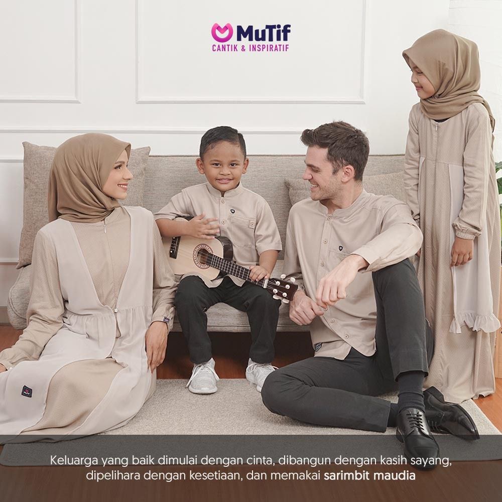 SARIMBIT MUTIF TERBARU 2024 SET KELUARGA COUPLE MAUDIA MUZAYYAN