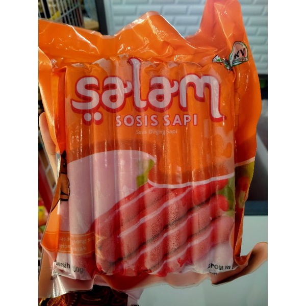 

sosis salam merah long sapi 500gr