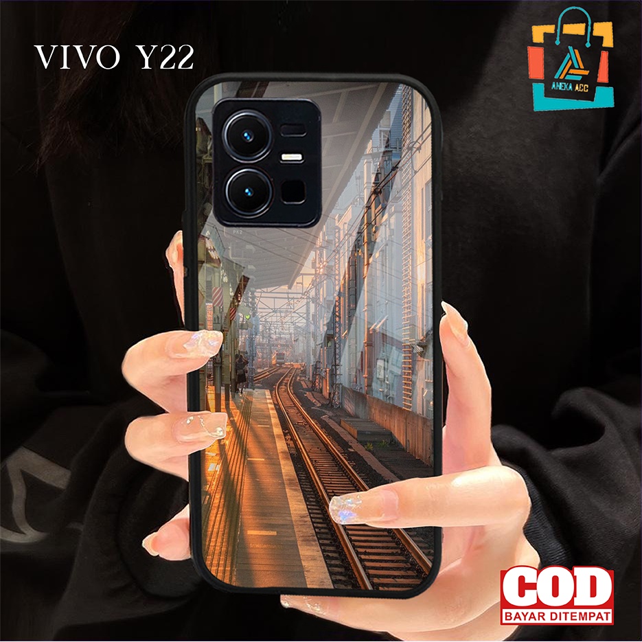 MITRACASE - CASE GLOSSY VIVO Y22 - CASE VIVO Y22 - CASSING HP VIVO Y22 - HARDCASE GLOSSY VIVO Y22 - 