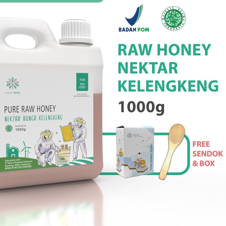 

✪ Asli Murni 1kg Tava Grade A Nektar Kelengkeng 100% Alami Pure Natural Raw Honey ♡