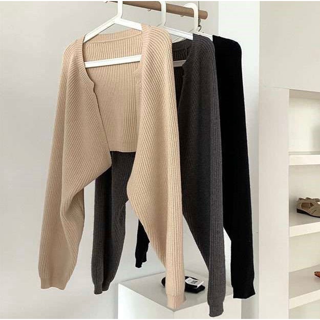 [TOYOU SHOP M53] CARDIGAN RAJUT | OUTWEAR KOREA | SWEATER RAJUT WANITA