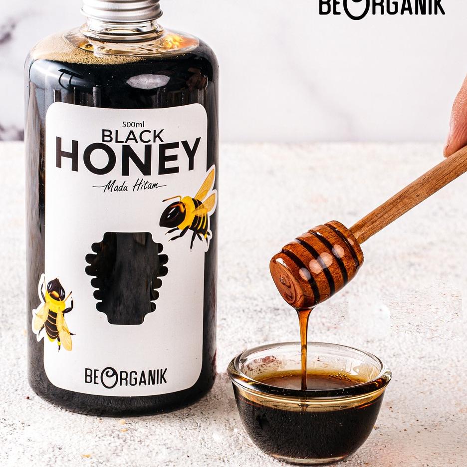 

♜ Hitam Pahit Beorganik 500ml (730gr) - Black Honey Asli 100% ☝