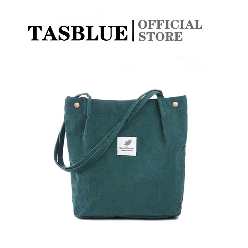 TASBLUE Tas Tangan Wanita Tas Bahu Tas Tote Tas Bahu Kampus Seri Fashion Korea Kanvas Tas Jinjing Kanvas Polos Yang Bergaya T12 Korean Style Fashion Tote Bag Canvas Tote Bag Ladies College Work School Shopping Bag