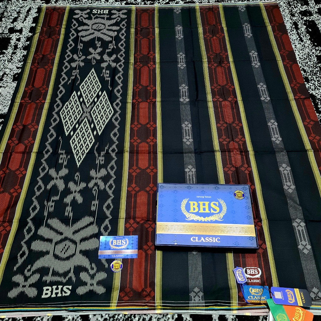 Sarung BHS Classic Gold Motif KWG DBY LMP BRL MTR Bronze