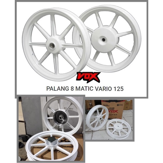 VELG VOX PALANG 8 MATIC VARIO 125 PUTIH