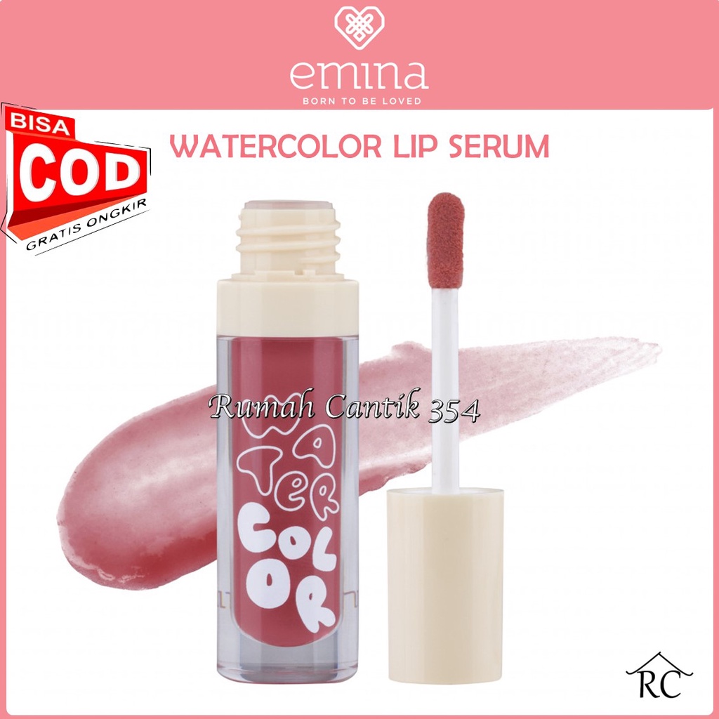 Emina Watercolor Lip Serum RUMAH CANTIK