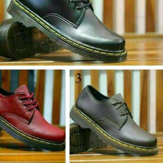 ♞ SEPATU DOCMART DR. MARTENS DR MARTENS LOW BOOTS CASUAL PRIA ♤