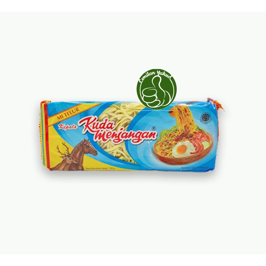 

Mie Telur Kepala Kuda Menjangan - 200GR