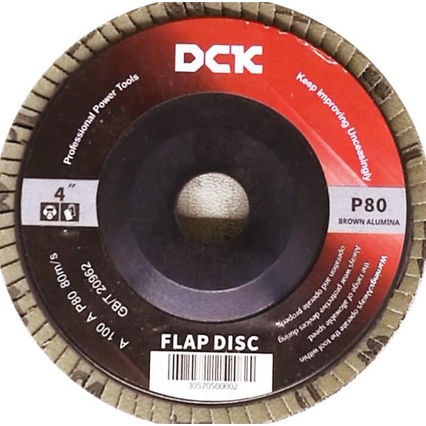 (Isi 10 Unit) Amplas susun DCK flap disc DCK