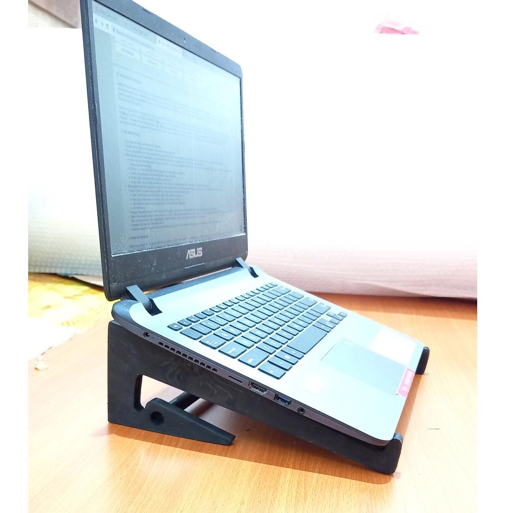 Serba Unik Stand holder laptop /stand laptop /tatakan laptop kayu/ stand laptop aesthetic