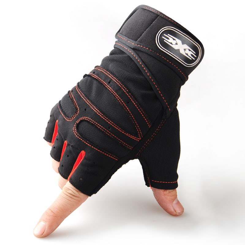 Gym Glove Sarung Tangan Sport Training Bodybuilding Fitness Glove Sport Angkat Beban Gloves