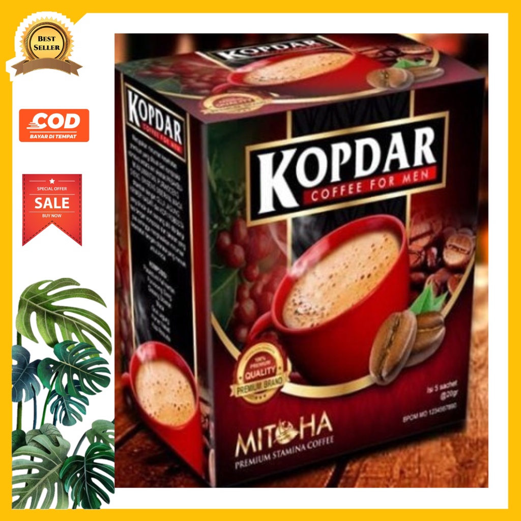 

KOPDAR / KOPI STAMINA PRIA / KOPI HERBAL ALAMI PRIA ORIGINAL BPOM