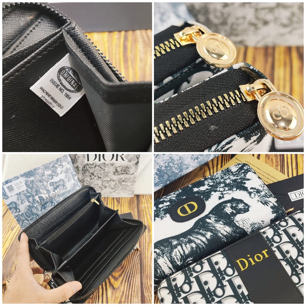 dompet panjang import wanita ada Box CD Canvas Wallet model terbaru - Dompet Panjang Dor D155 + Bok dan Paperbag - DOMPET DD/DOMPET MURAH/DOMPET WANITA RES 1 FREE BOX+PAPERBAG +SERTI UK 20x10 kode 0455