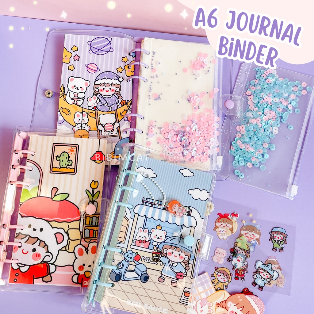 

A6 Zizi Binder Journal Notebook Agenda SET