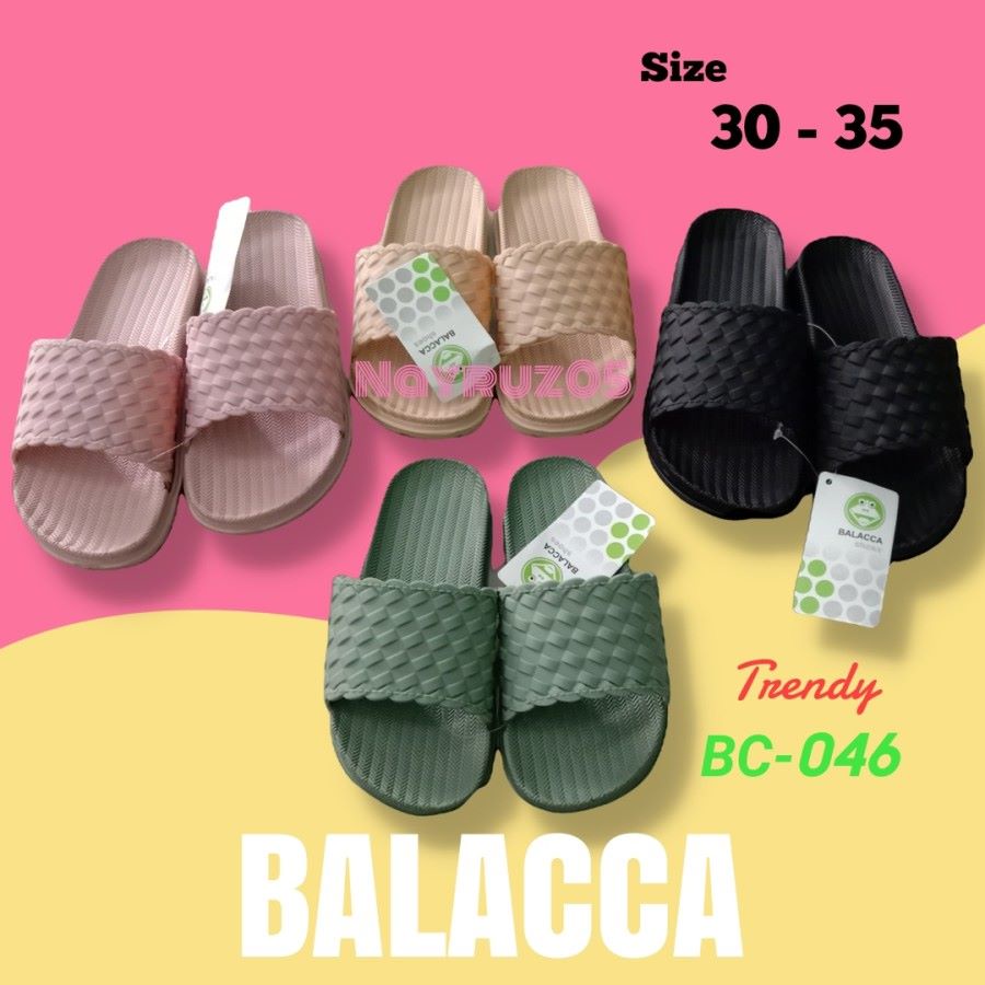 Sendal Selop Jelly Karet Wanita Balacca