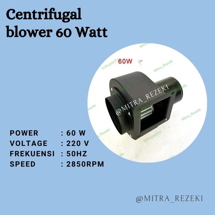 Blower Centrifugal Blower Keong Hisap Gsm 60 Watt