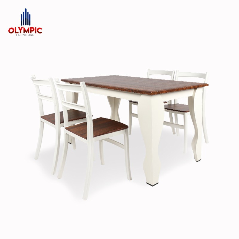 Meja Makan Olympic DTM Winston + 4 Kursi