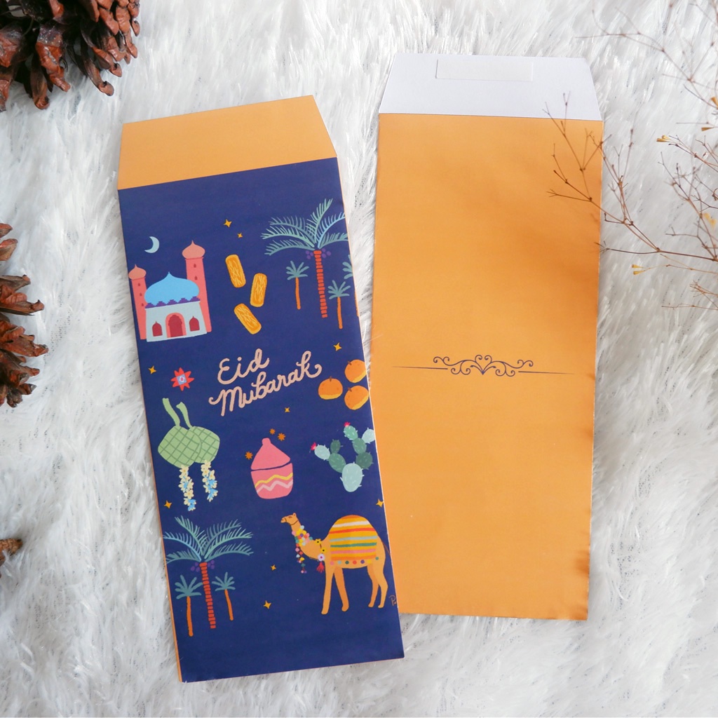 

Amplop Lebaran Idul Fitri Unik dan Lucu 2025, Gratis Perekat, 1 Pack isi 10 pcs