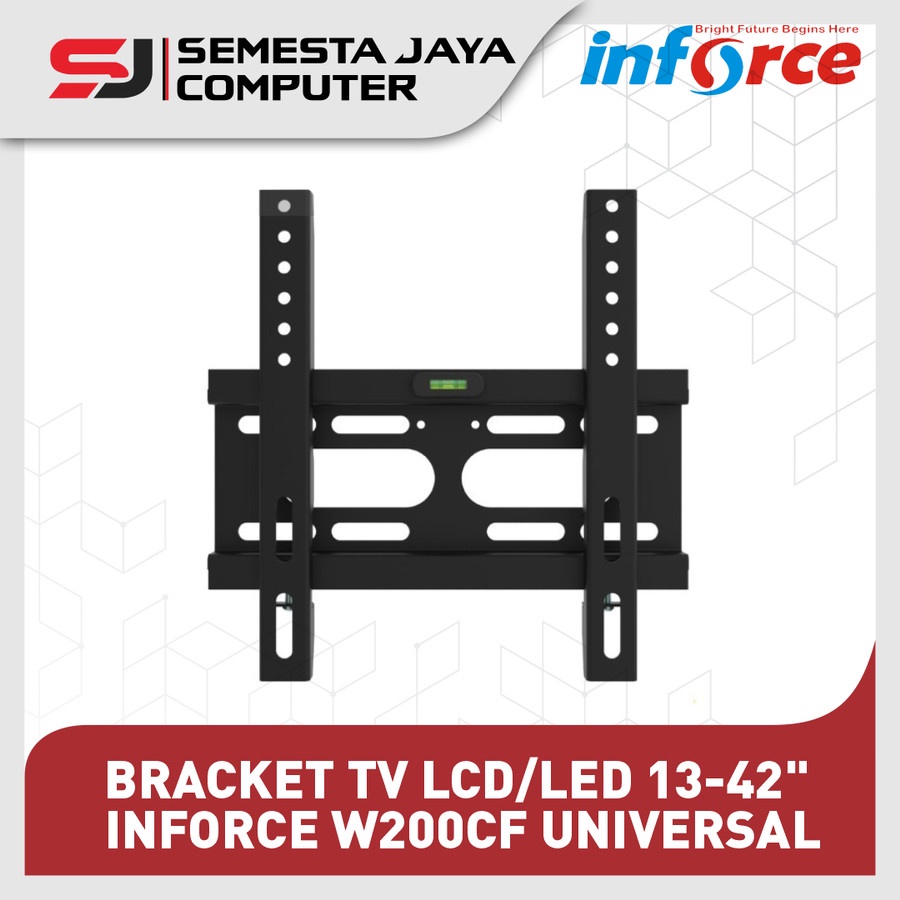 BRACKET TV LCD/LED 13-42&quot; 42 INFORCE W200CF UNIVERSAL BRAKET BREKET