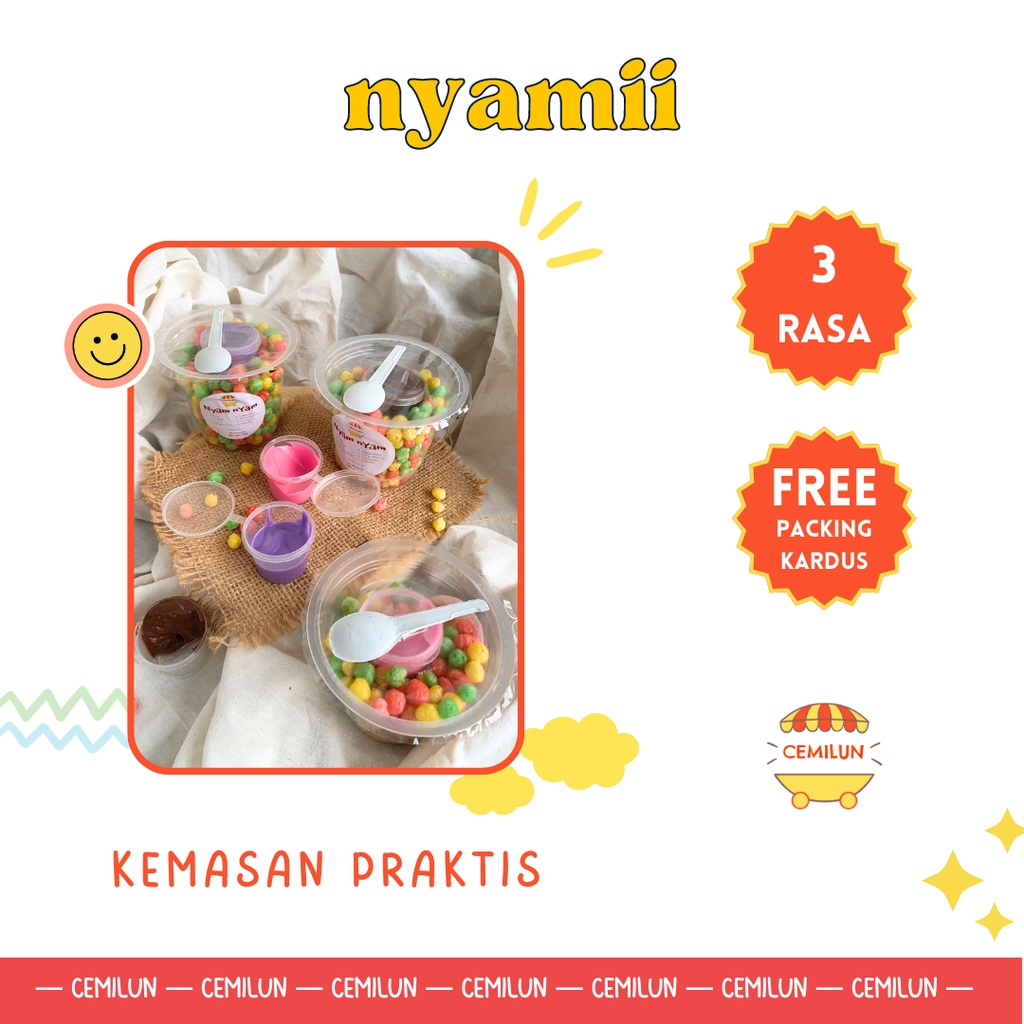 

[35 Gram Cup] Nyamii Nyam Nyam Aneka Saus Kemasan Praktis