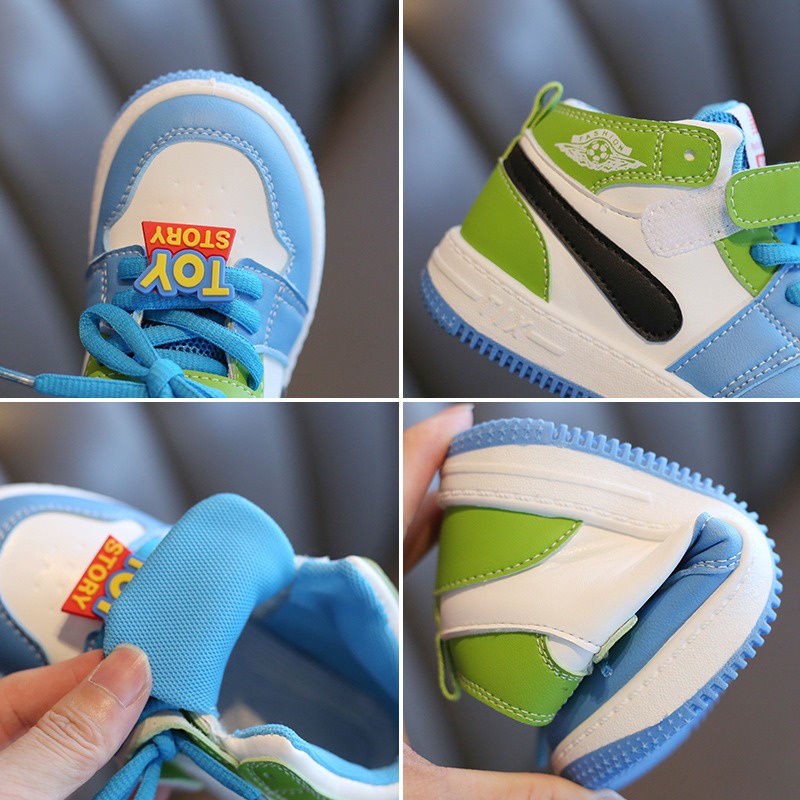 Sneaker Sepatu Anak Import Fashion Kids Toy Story / Free Dus